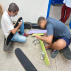 Jovens do CASA Juquiá participam de oficina prática de skate