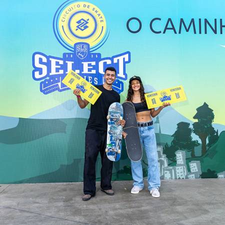 Maria Lúcia Rocha e Ivan Monteiro conquistam título do Circuito Banco do Brasil de Skate Street 2025